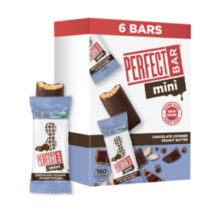 Perfect Bar Mini Gluten-Free Chocolate Covered Peanut Butter Protein Bars - 6-1.05 Oz