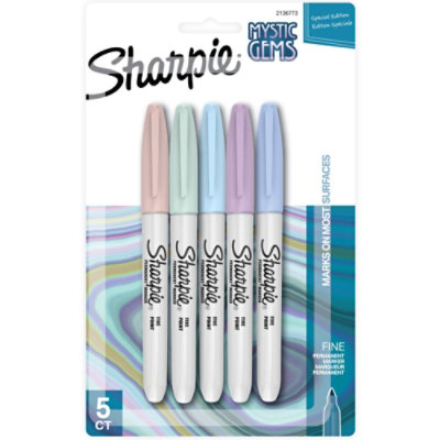 Sharpie Fine Mystic Gems - 5 CT