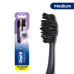 Oral B Tb Charcoal Med - 2 CT