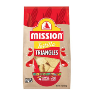 Mission Triangles White Corn Tortilla Chips - 11 Oz