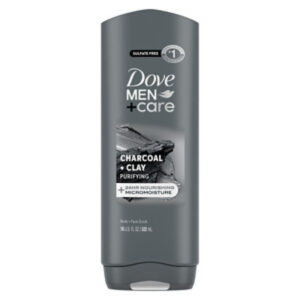 Dove Mencare Body Wash Charcoal Clay - 18 OZ