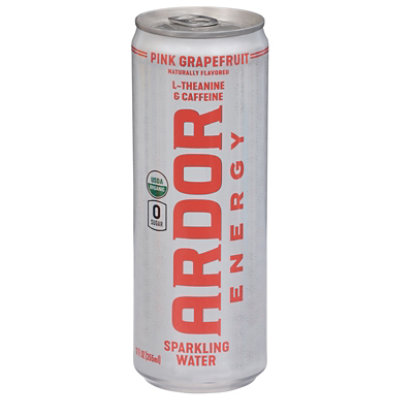 Ardor Energy Sparkling Water Pink Grapefruit - 12 Fl. Oz.