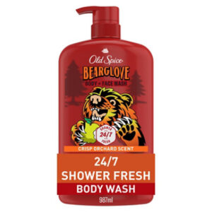 Old Spice Wild Bearglove Scent Body Wash For Men - 30 FZ