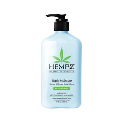 Hempz Triple Moisture Herbal Whipped Body Creme - 500 ML