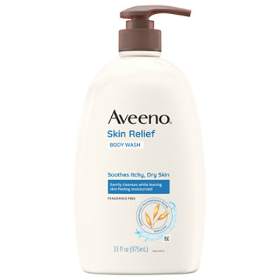Aveeno Skin Relief Fragrance-free Body Wash For Dry Skin - LT