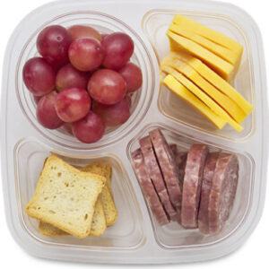 ReadyMeals Salami Cheddar Grapes & Toast Quad Ready2eat - Each