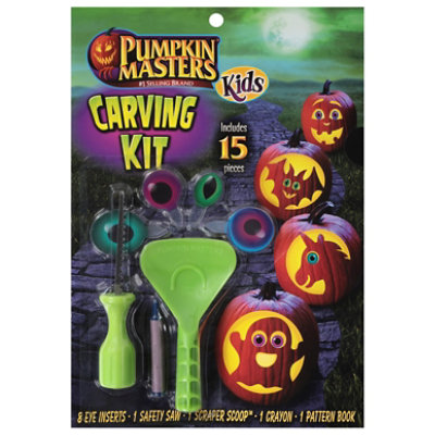 Pumpkin Masters Kids Carving Kit - Each