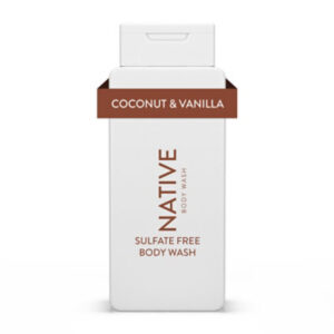 Native Coconut & Vanilla Body Wash - 18 OZ