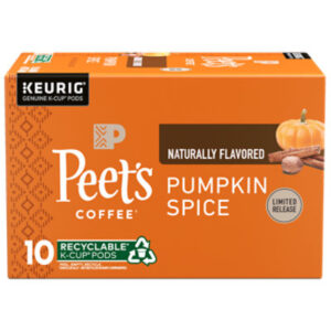 Peets Pumpkin Spice Kcup 6/10ct - 10 CT