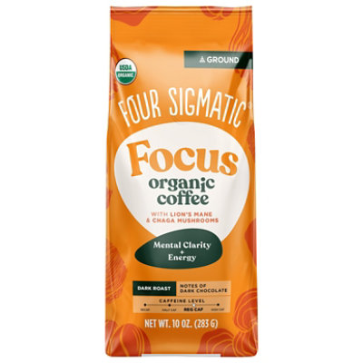 Four Sigmatic Coffee W/lions Mane - 12 OZ