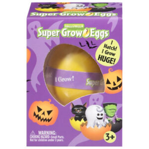 Super Grow Eggs Ages 3 Halloween Party Pack - Each
