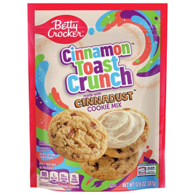 Betty Crocker Cinnamon Toast Crunch Cinnadust Cookie Mix - 12.6 Oz
