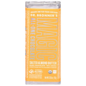 Dr. Bronner's Almond Butter Chocolate Bar - 2.93 Oz