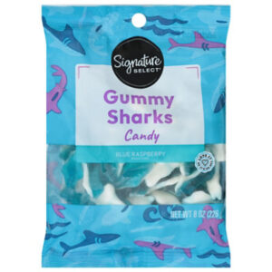Signature SELECT Candy Gummi Sharks - 8 Oz