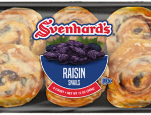 Svenhard's Raisin Snails 6 Count - 12 Oz