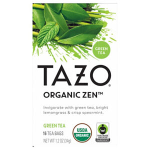 TAZO Organic Zen Tea Bag - 16 Count
