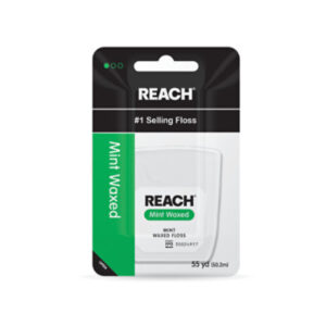 Reach Mint Flavored Waxed 55 Yards Dental Floss - Each