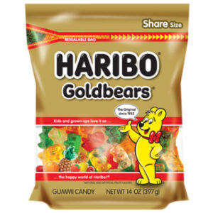 Haribo Goldbears Stand-up Resealable Bag - 14 Oz