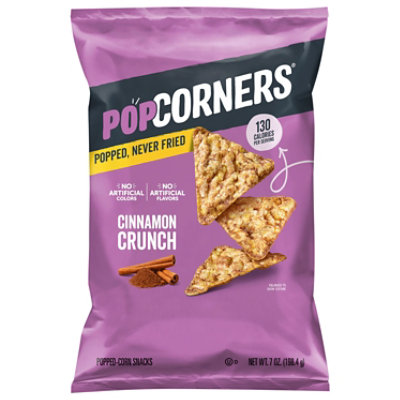 Popcorners Cinnamon Sugar Popped Corn Snack - 7 Oz