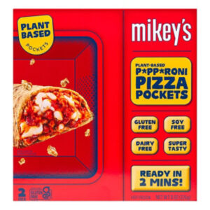 Mikeys Plant Based Pepperoni Pizza Pocket - 8 Oz