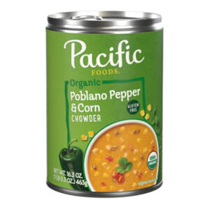 Pacific Foods Organic Poblano Pepper and Corn Chowder - 16.3 Oz