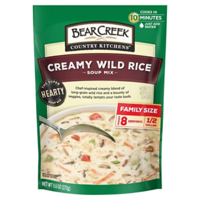 Bear Creek Country Kitchens Creamy Wild Rice 9.6 Ounce Mix - 9.6 OZ