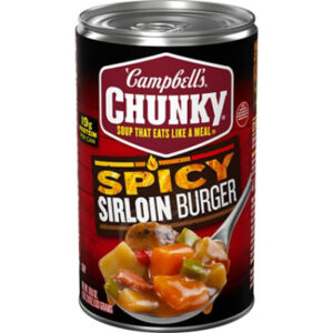 Campbell's Chunky Spicy Sirloin Burger Soup - 18.8 Oz