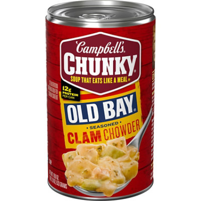 Campbell's Chunky Seasoned Clam Chowder - 18.8 Oz