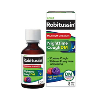 Robitussin Max Strength Nighttime Cough DM - 8 Oz