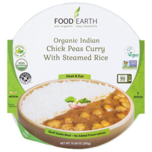 Food Earth Entree Chickpea Crry Rice - 10.58 OZ
