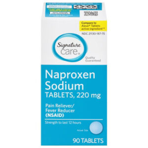 Signature Select/Care Naproxen Sodium Tablets 220 mg - 90 Count