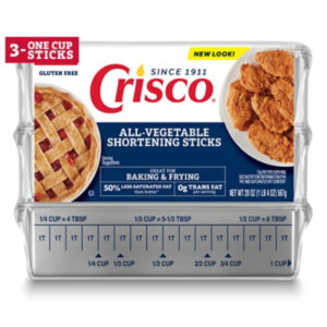 Crisco Shortening Sticks All Vegetable - 20 OZ