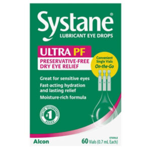 Systane Ultra Lubricant Eye Drops - 60 Count
