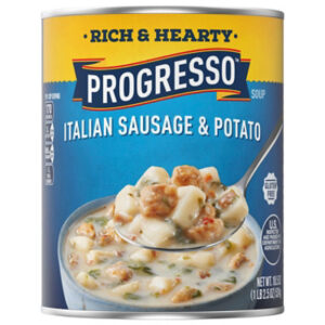 Progresso Rich And Hearty Italian Sausage Potato Soup - 18.5 Oz
