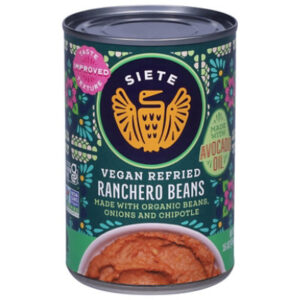 Siete Refried Ranchero Beans - 16 Oz