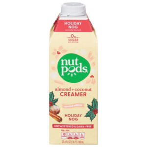 nutpods Creamer Almond Coconut Holiday Nog - 25.4 Fl. Oz.