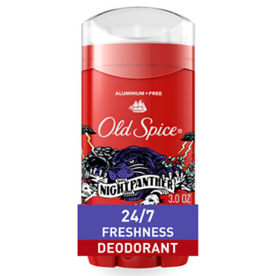 Old Spice Aluminum Free Nightpanther Deodorant - 3 Oz
