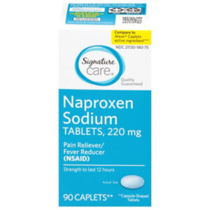 Signature Select/Care Naproxen Sodium Caplets 220 mg - 90 Count