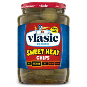 Vlasic Sweet Heat Pickle Chips - 24 Fl Oz