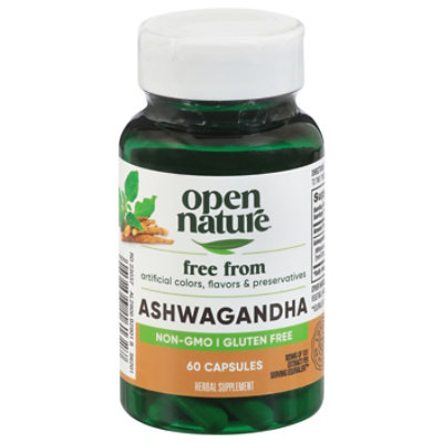 Open Nature Ashwagandha Herbal Supplement 920 Mg - 60 Count