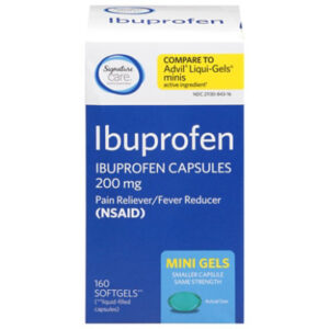 Signature Select/Care Ibuprofen Capsules Mini 200mg - 160 CT