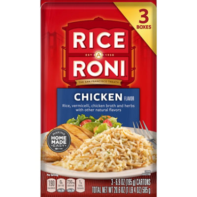 Rice A Roni Rice Mix Chicken Flavor - 20.6 Oz
