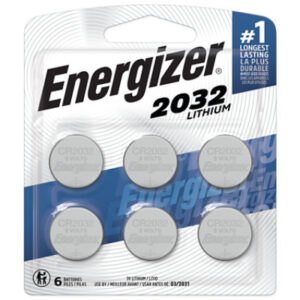 Energizer 2032 Coin Lithium Cell Battery 6ct - 6 CT