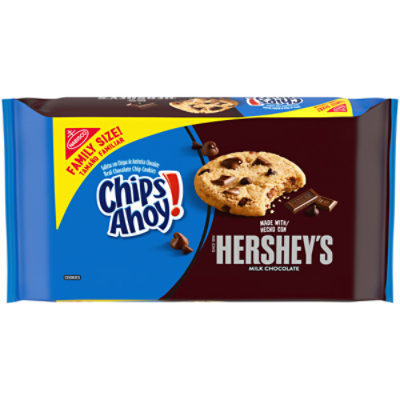 CHIPS AHOY! Hershey's Milk Chocolate Chip Cookies Family Size - 14.48 Oz