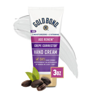Gold Bond Age Renew Crepe Hand Cream Tube - 3 Oz