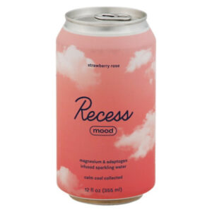 Recess Strawberry Rose Sparkling Water - 12 Fl. Oz.