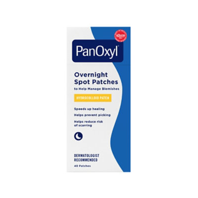 PanOxyl Overnight Patches - 40 Count