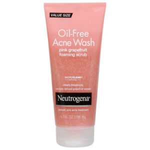 Neutrogena Oil Free Pink Grapefruit Acne Wash Face Scrub - 6.7 Oz