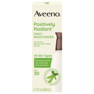 Aveeno Postively Radiant Daily Moisturizer With SPF 30 - 2.3 Fl. Oz.