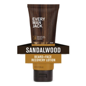 Every Man Jack Sandalwood Beard And Face Lotion For Men - 3.2 Oz